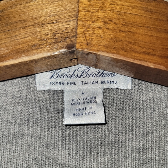 Brooks Brothers Merino Wool Cardigan - Picture 5 of 5
